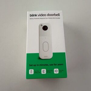 Amazon Blink Video Doorbell - White